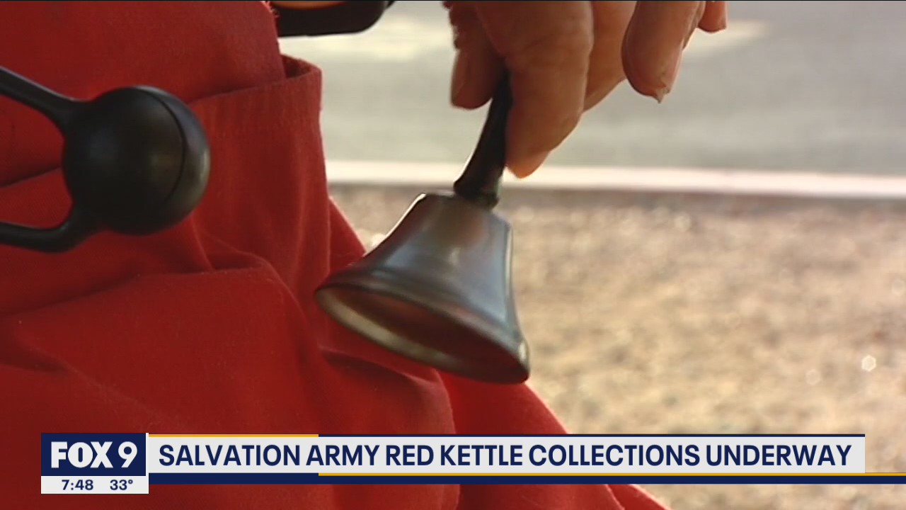 Salvation Army bell ringers are back in swing