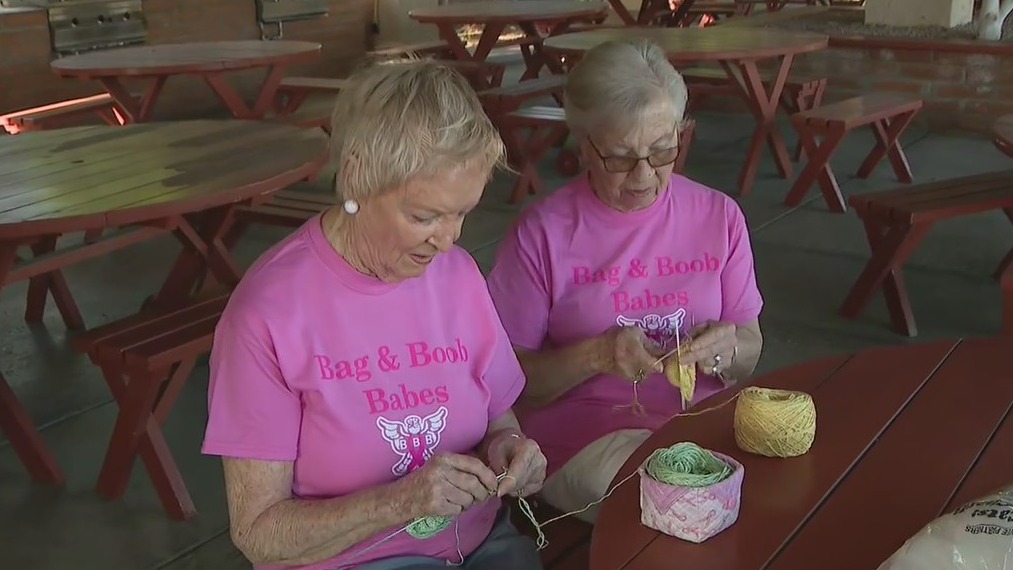 Mesa group knits special products for breast cancer patients