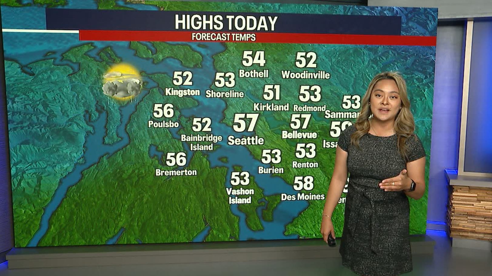 Seattle weather: Rainy Saturday with Sunday morning showers