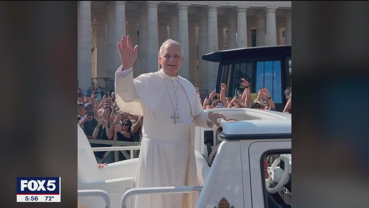 Long Islander catches pope's attention