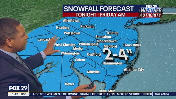 Weather Authority: 5 a.m. Thursday update