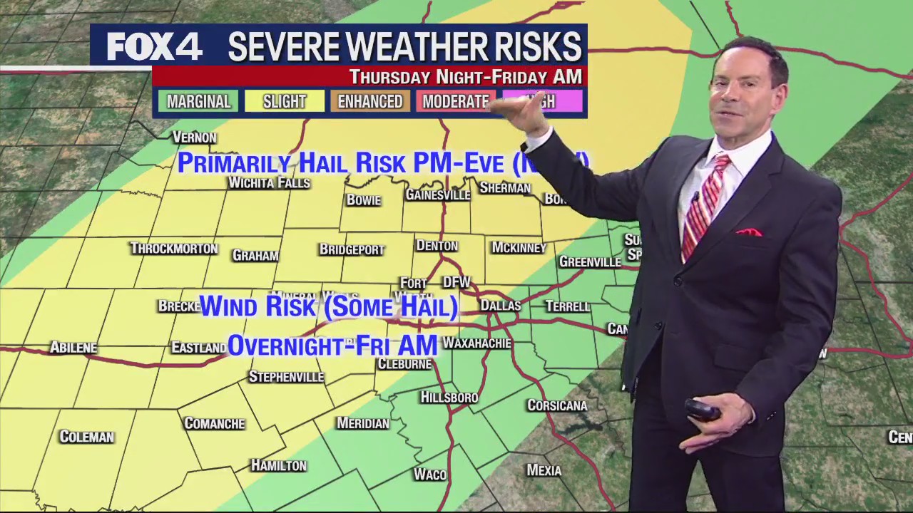 Dallas Weather: March 22 morning forecast