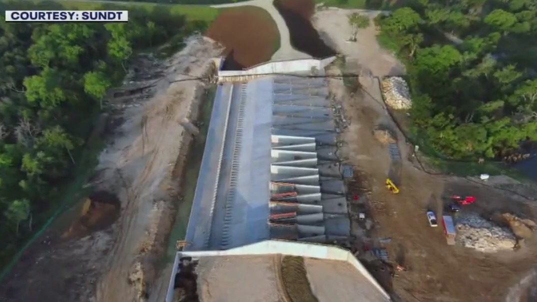 Round Rock nears completion of dam project