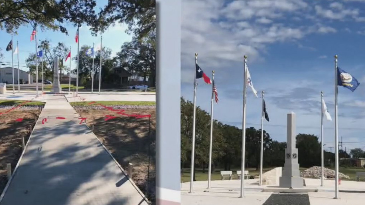 FOX 7 Care Force: Giddings dedicates new monument, park to veterans