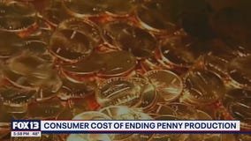 Consumer cost of ending penny production