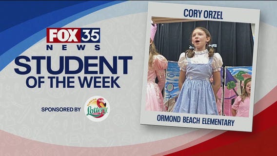 Student of the Week: Cory Orzel, Ormond Beach Elementary