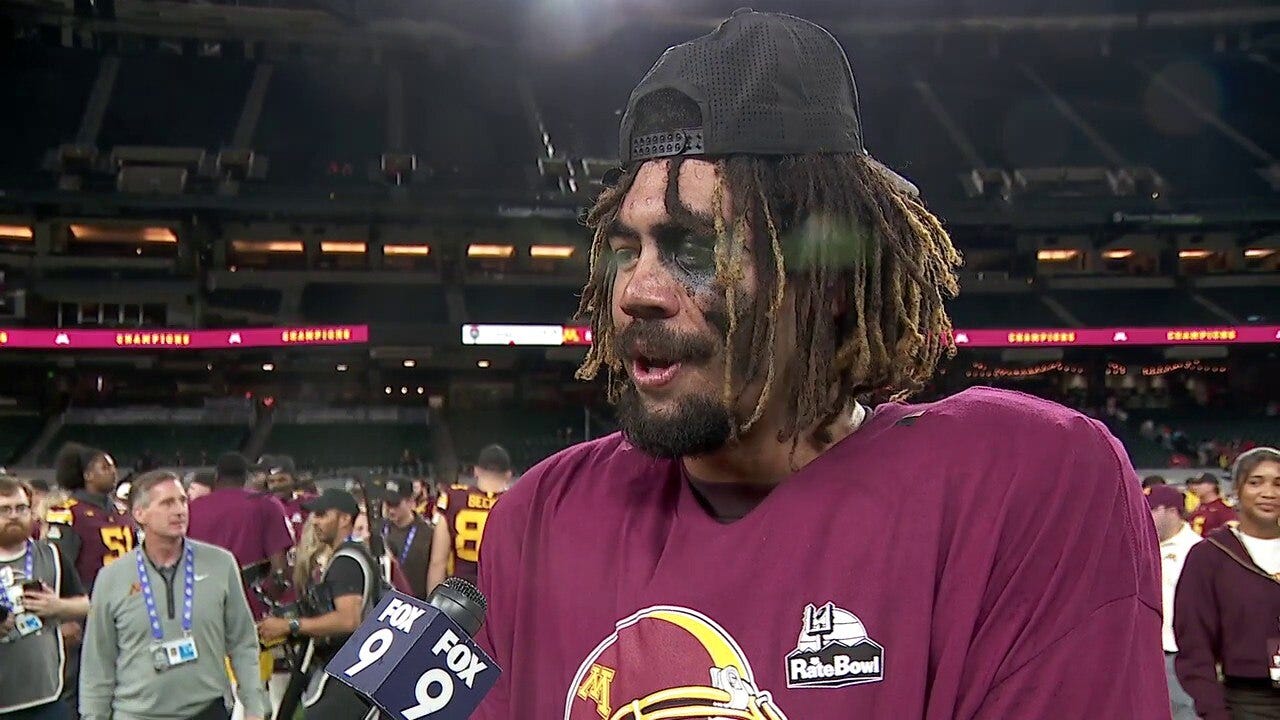 Gophers players react after beating New Mexico in Rate Bowl, 20-17