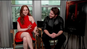 Madelaine Petsch & Froy Gutierrez talk THE STRANGERS: CHAPTER 1