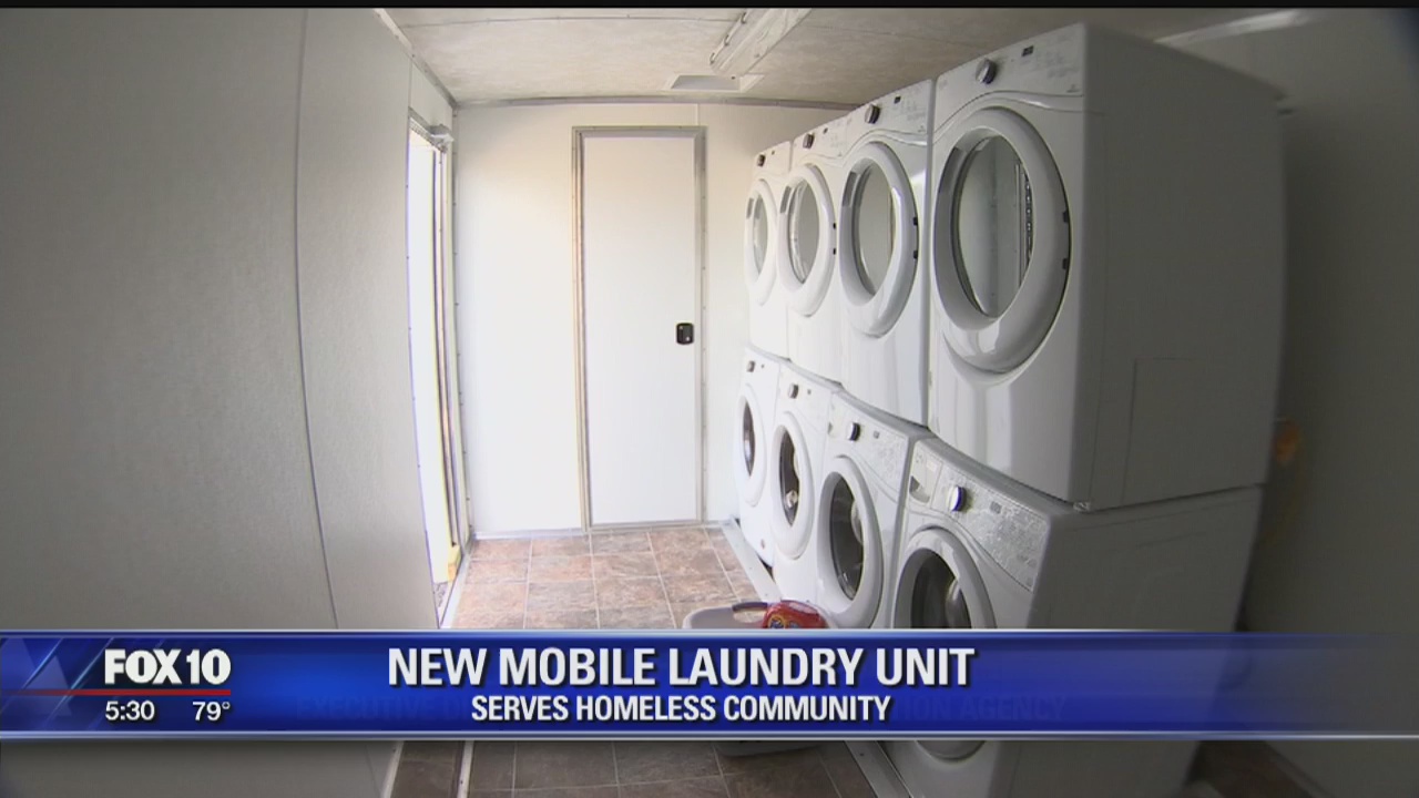 Tempe organization has Arizona's first ever mobile laundry unit for the homeless