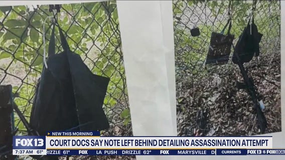 Note left behind details latest Trump assassination attempt