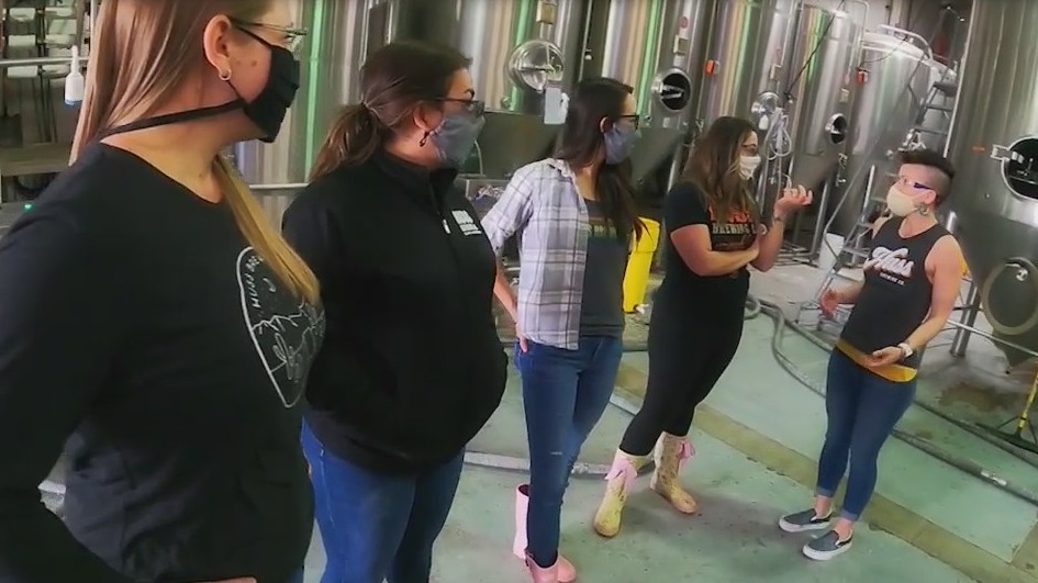 Huss Brewing Company partners with Pink Boots Society for International Women's Day