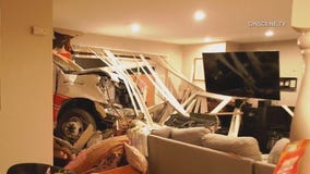 U-Haul truck crashes into OC apartment building