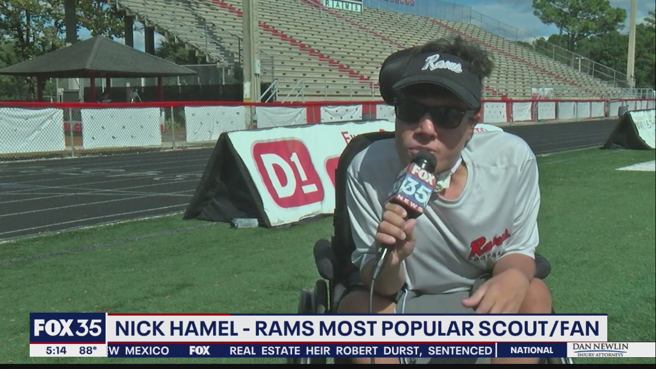 Meet Nick Hamel, Lake Mary Rams fan and football scout