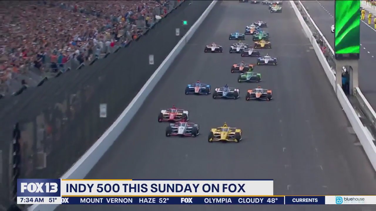 Indy 500 airs this Sunday on Fox