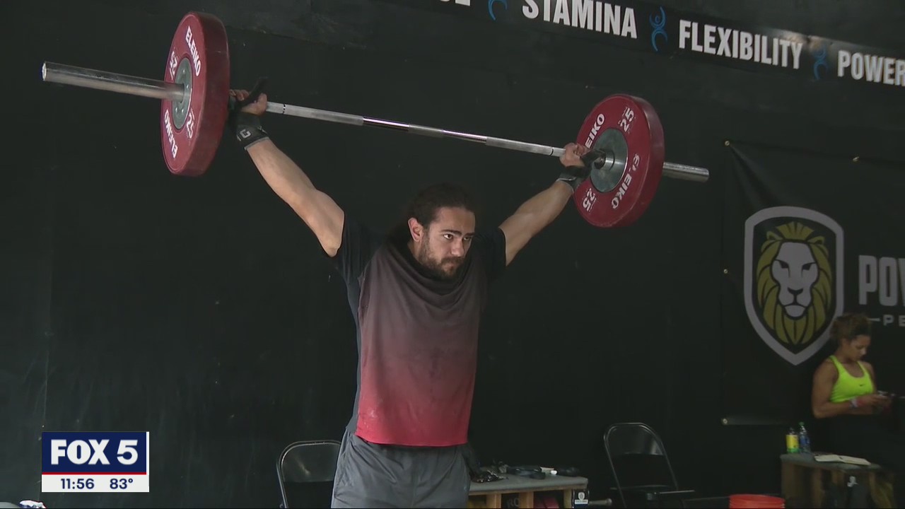 Olympic weightlifters train in Suwanee