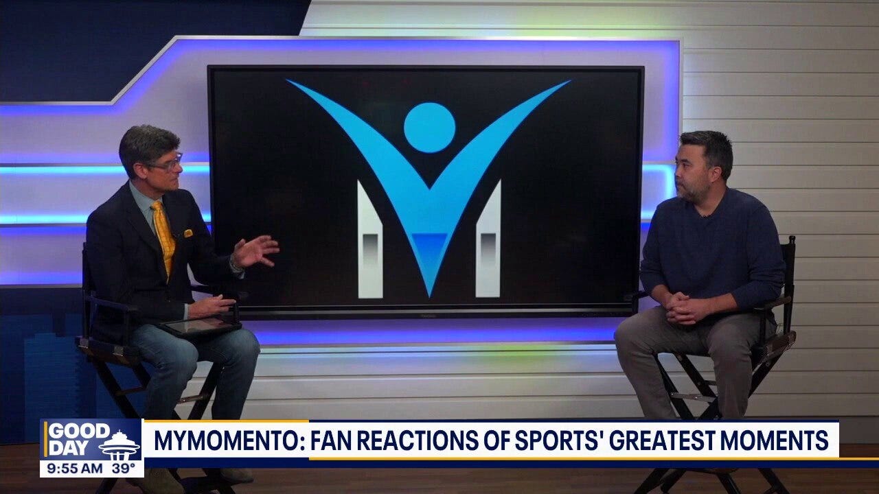 MyMomento capturing fan reactions during the biggest moments in sports