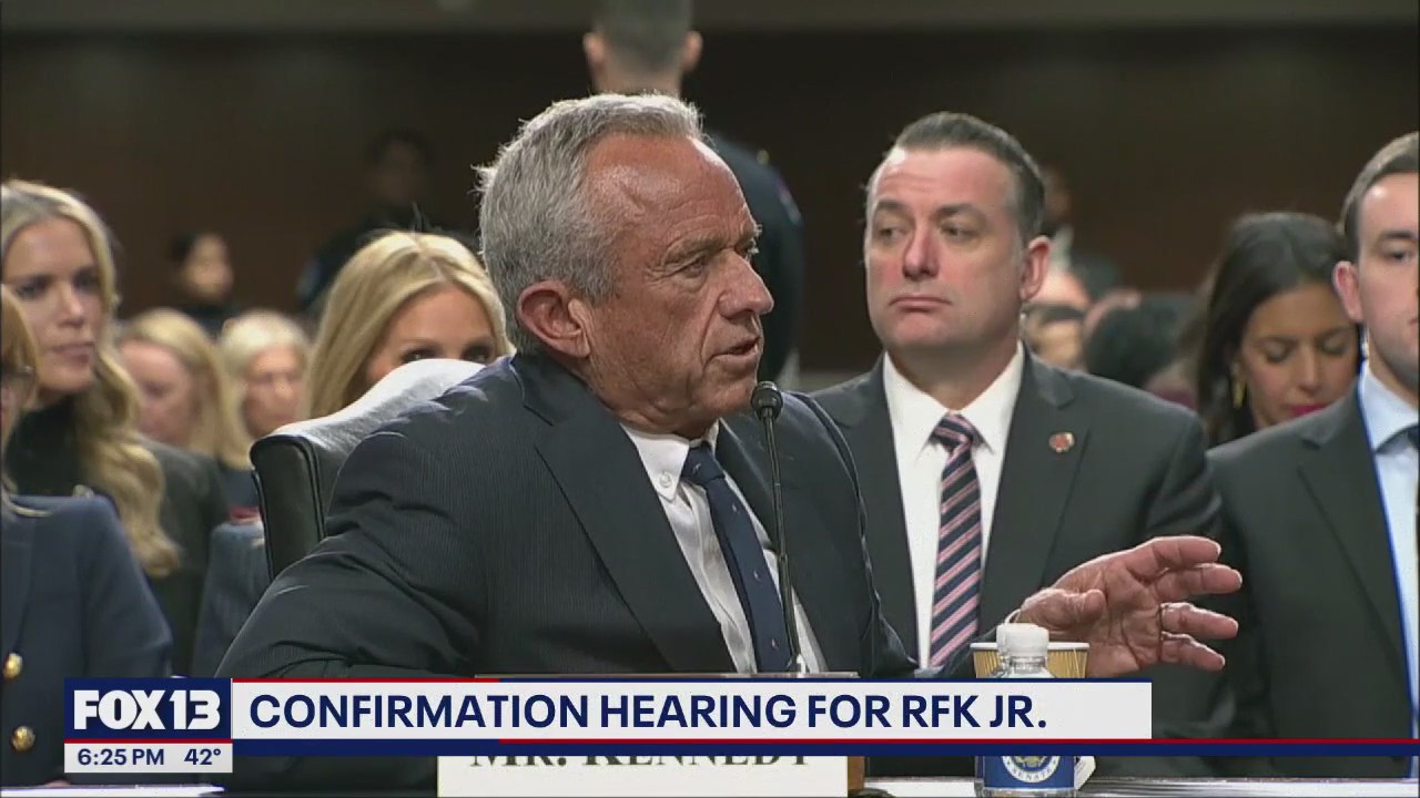 RFK Jr. faces criticism in confirmation hearing
