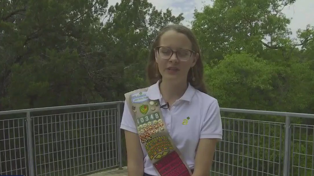 Girl Scout earns award for sustainable plan