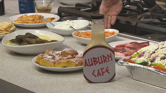 Traditional Greek Lamb Chops with Auburn Cafe