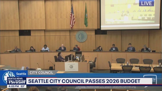 Seattle City Council approves $8.9 billion 2026 budget