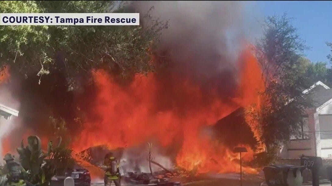 Teen rescues woman before fire reaches her home