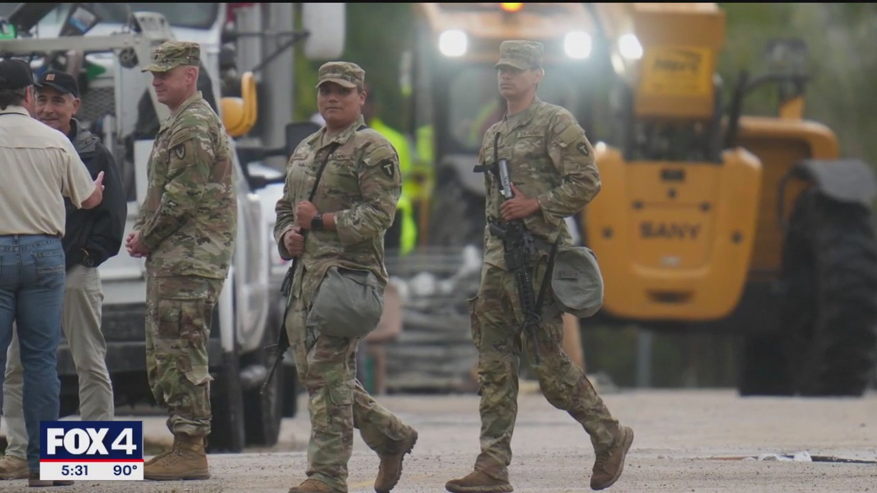 Texas National Guard arrive in Chicago amid backlash