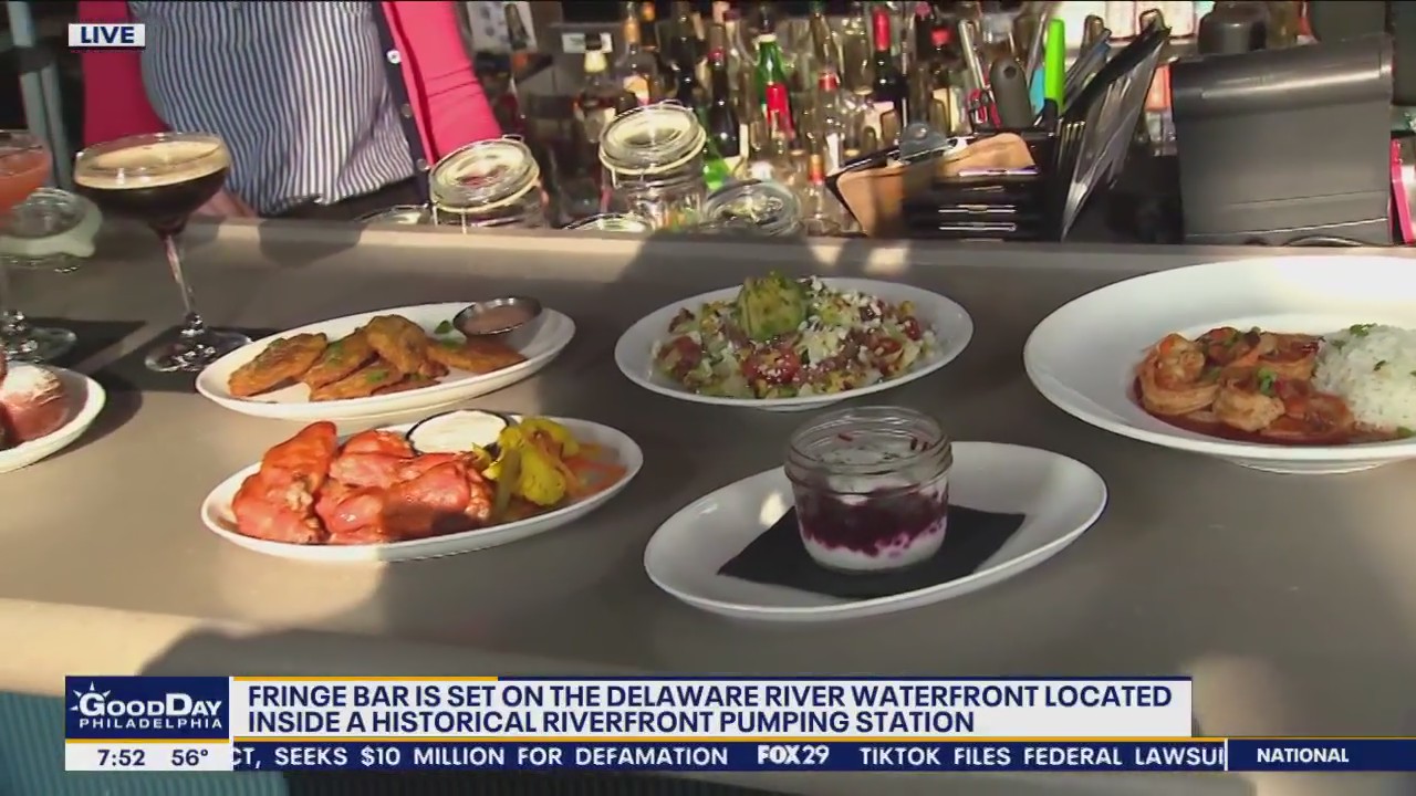 Fringe Bar opens on Delaware River waterfront