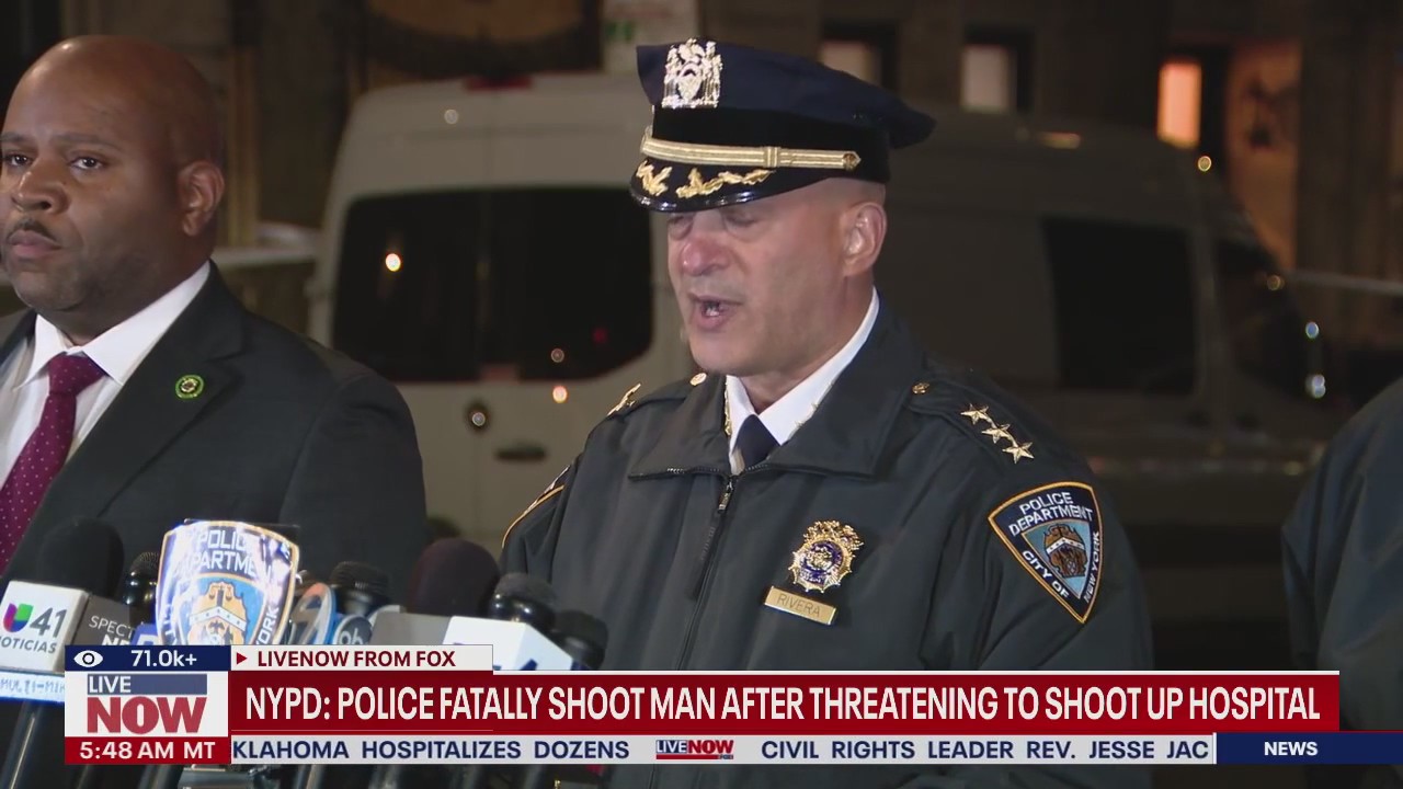NYC man threatens to shoot up hospital