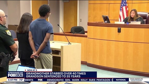 Teen sentenced to 35 years for killing grandmother in Brevard County