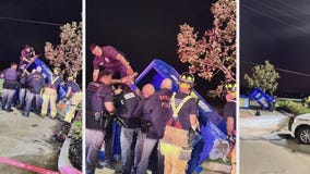 Man found dead inside donation box