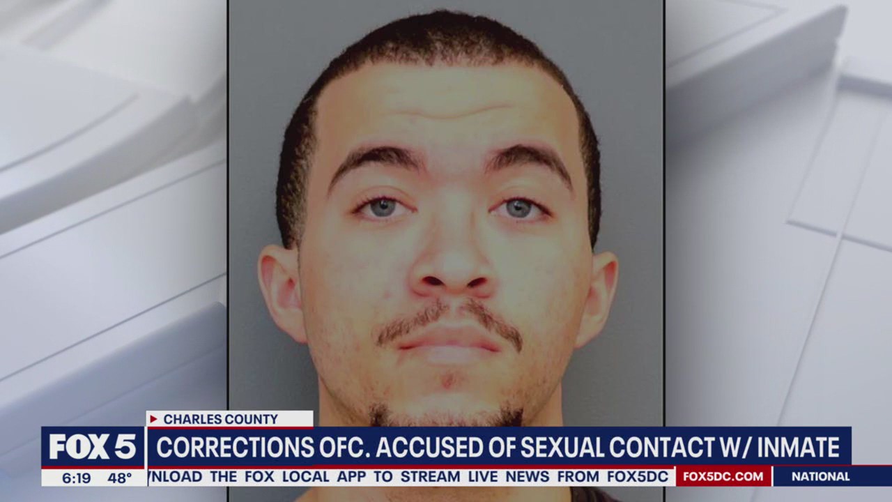 Corrections officer accused of sexual contact with inmate | FOX 5 DC
