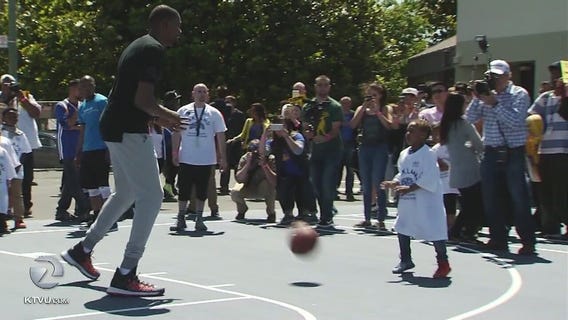 Kevin Durant a Warrior both on and off the court