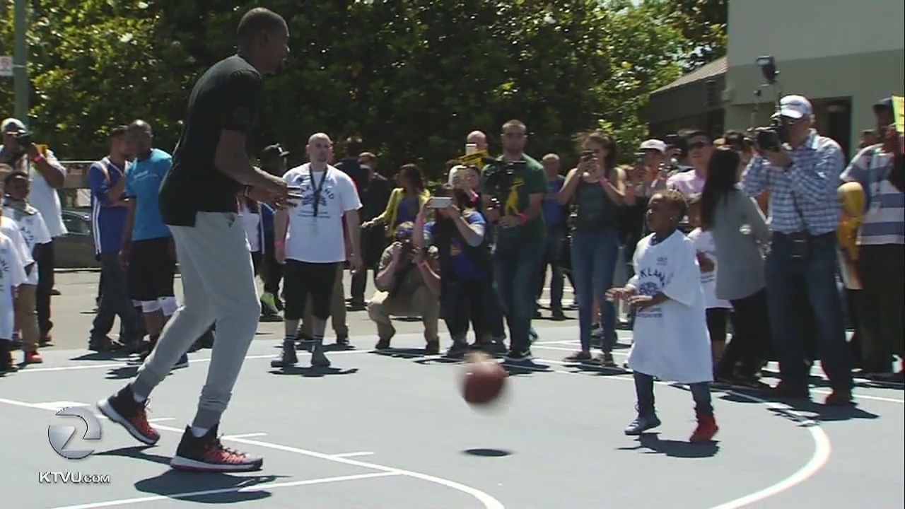 Kevin Durant a Warrior both on and off the court