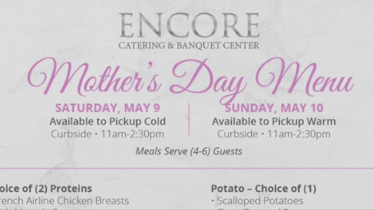 Chef Bobby will cook for you this Mother's Day