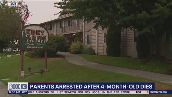 Parents arrested after 4-month-old dies