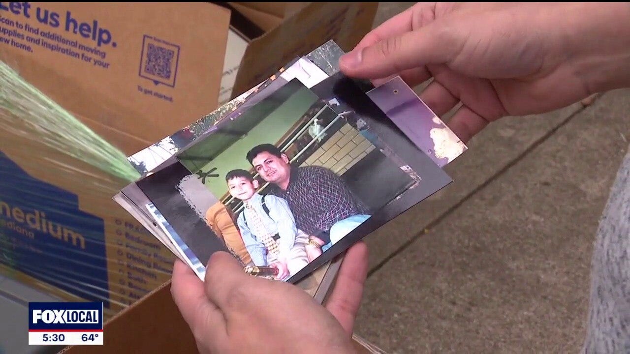 Displaced Fort Worth apartment resident receives items