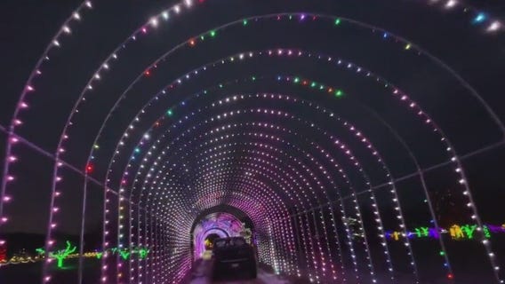 Families dazzled by Sever's Holiday lights in Shakopee