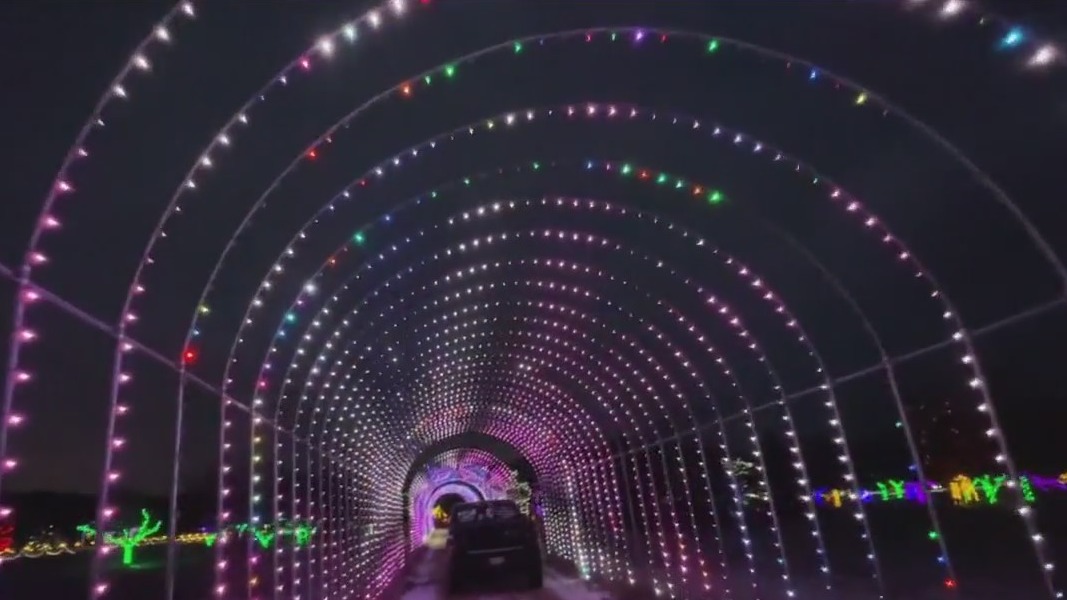 Families dazzled by Sever's Holiday lights in Shakopee