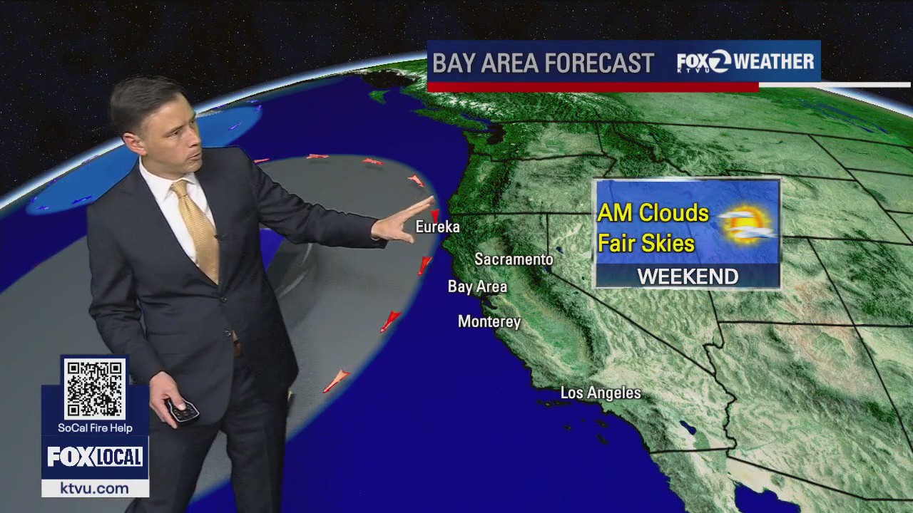 Clearing skies Saturday