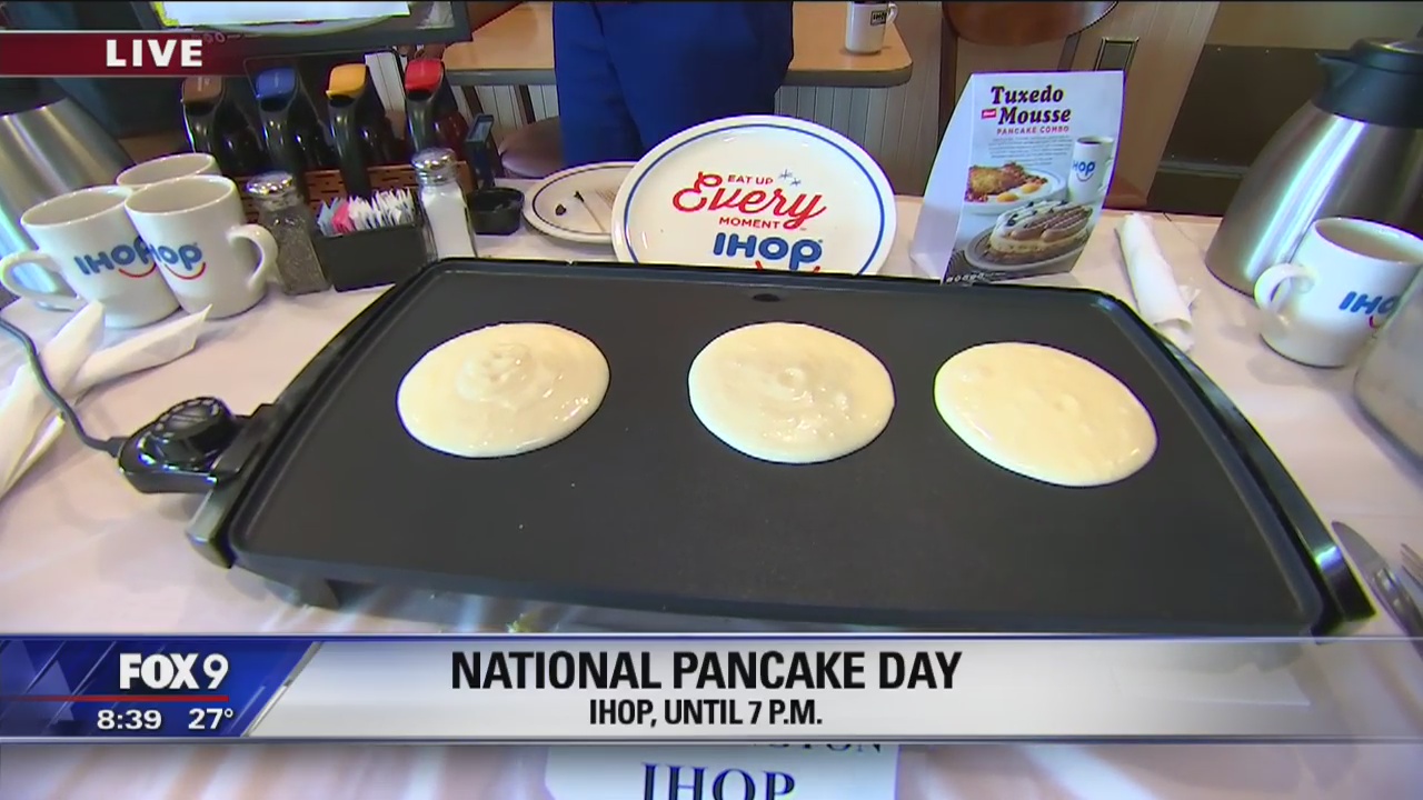 IHOP offering more than free pancakes on National Pancake Day