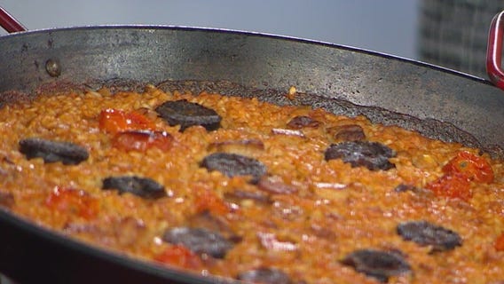 National Spanish Paella Day with Mama Delia