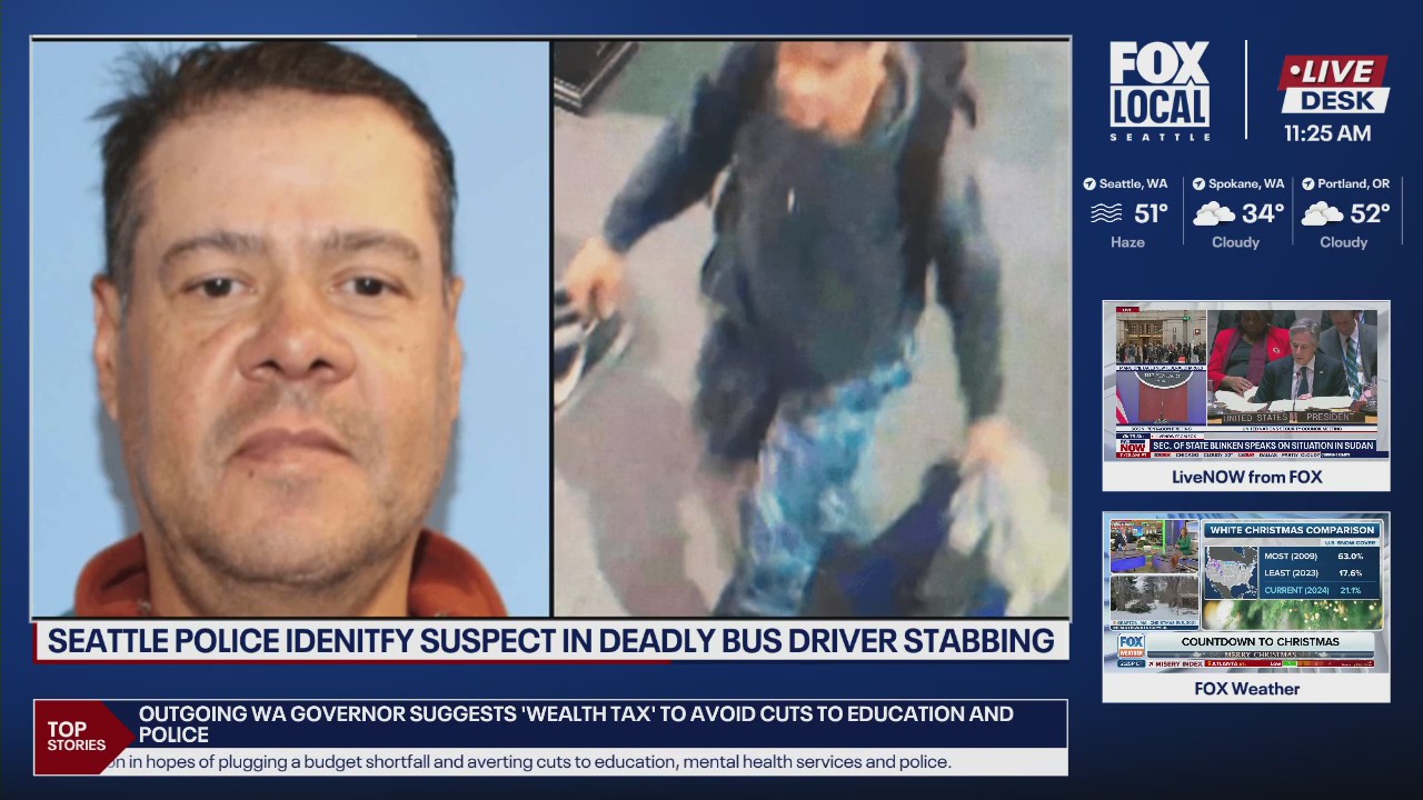 Seattle police identify suspect in Metro bus attack