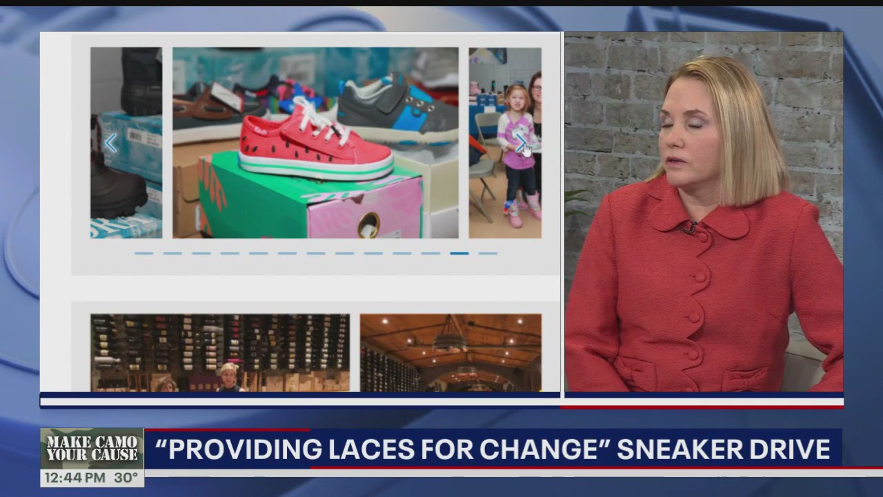 "Providing Laces For Change" Sneaker Drive