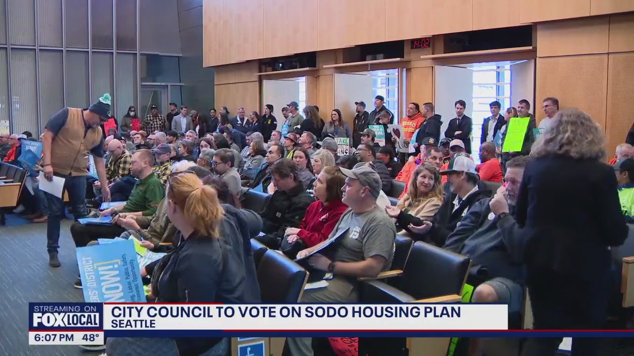 Seattle City Council to vote on SODO housing plan