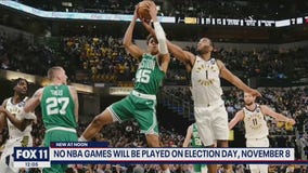 No NBA games will be played on Election Day