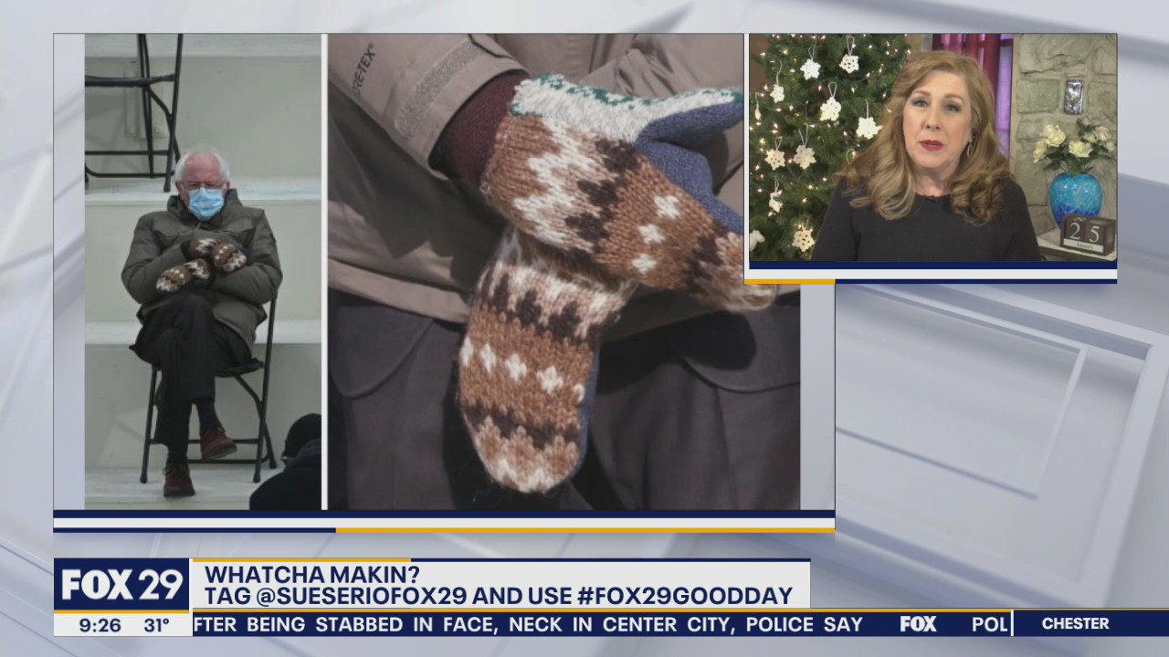 Whatcha Makin: Crockpot rice pudding and crocheted Bernie Sanders