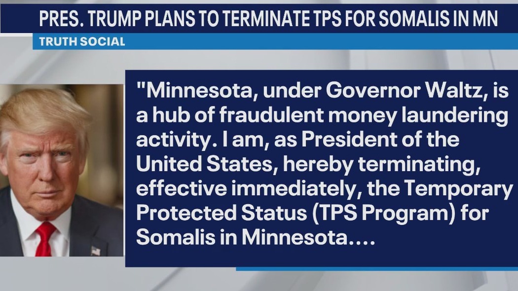 Protections for Somali Minnesotans 'terminated'