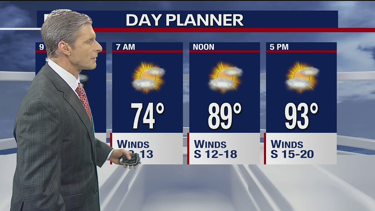 July 14 evening forecast