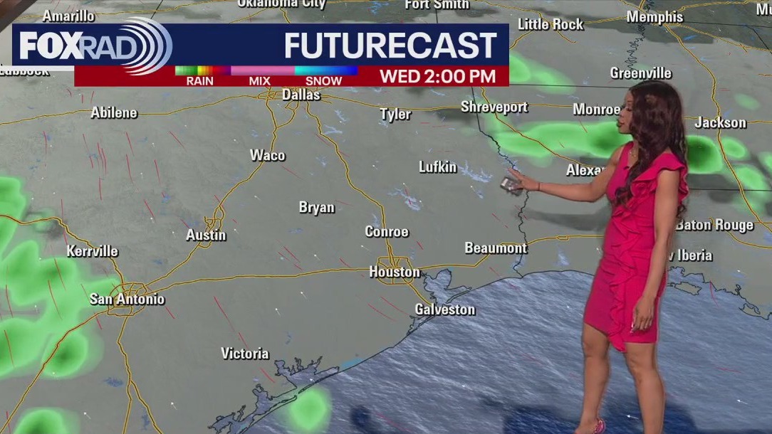 Houston weather: Warm weather day ahead on Tuesday