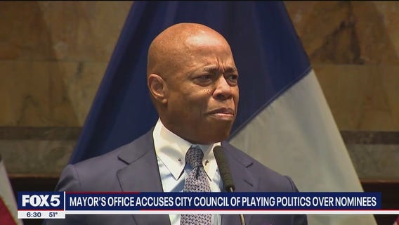 Adams' office accuses NYC Council of playing politics over nominees